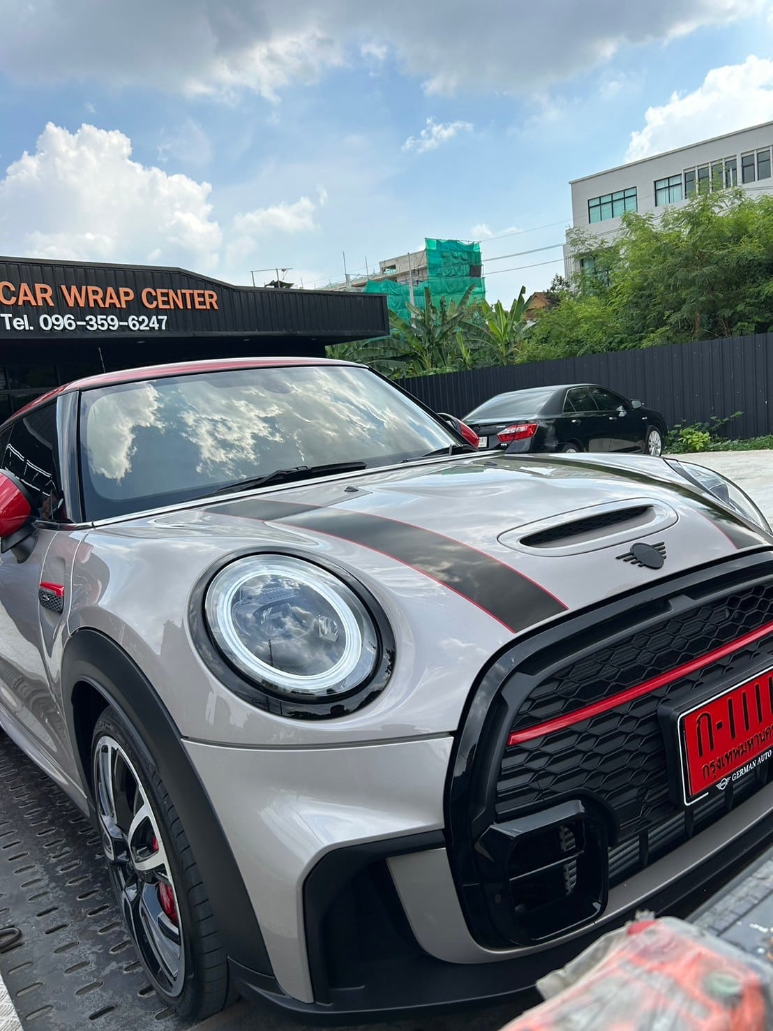 MINI Cooper S JCW ติดฟิล์มกันรอย TPU ที่ Primus