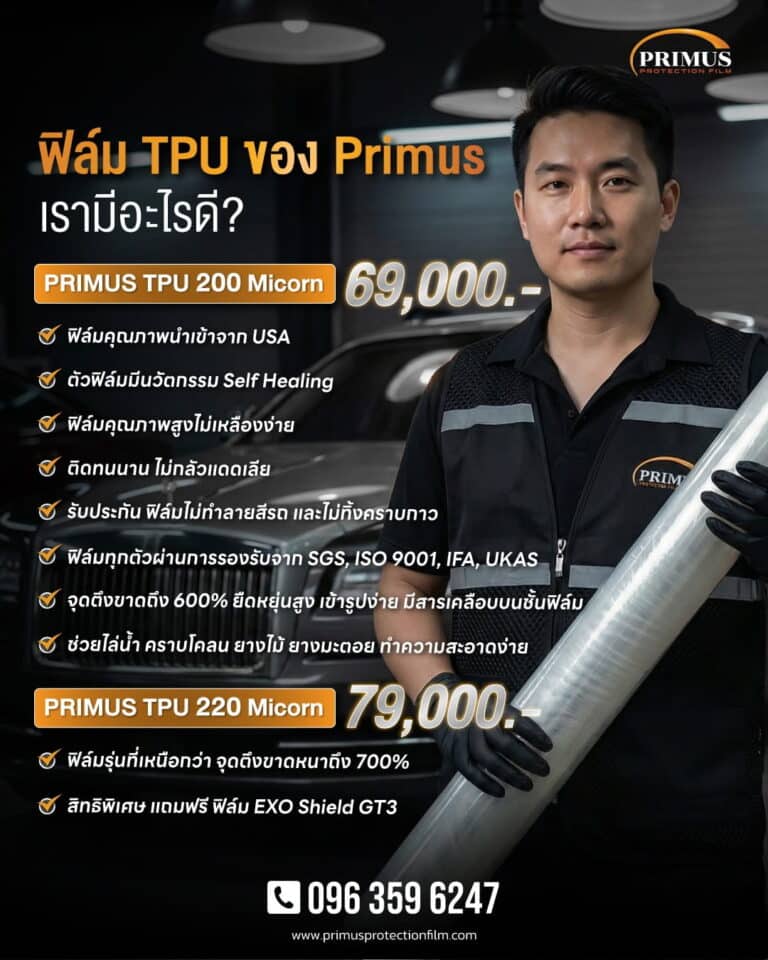 PPF vs เคลือบแก้ว ต่างกันยังไง?