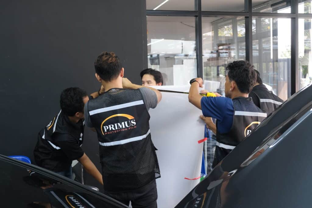 ทีมช่างสอนติดฟิล์มกันรอย Primus Academy