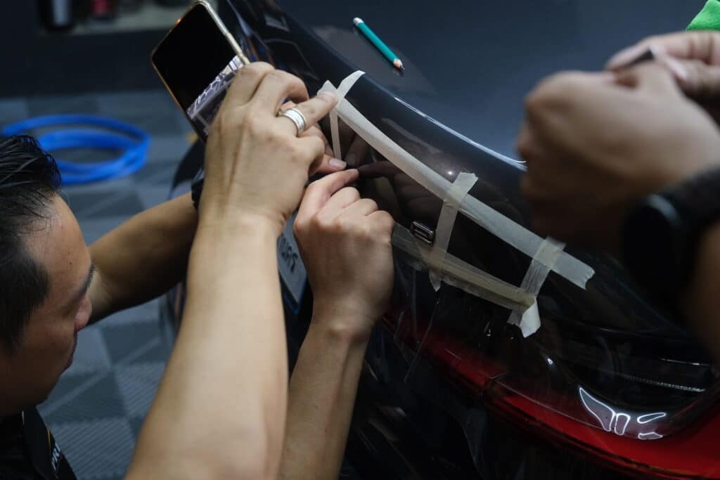 ฝึกงานติดฟิล์ม PPF Car Wrap Primus Academy กรุงเทพ