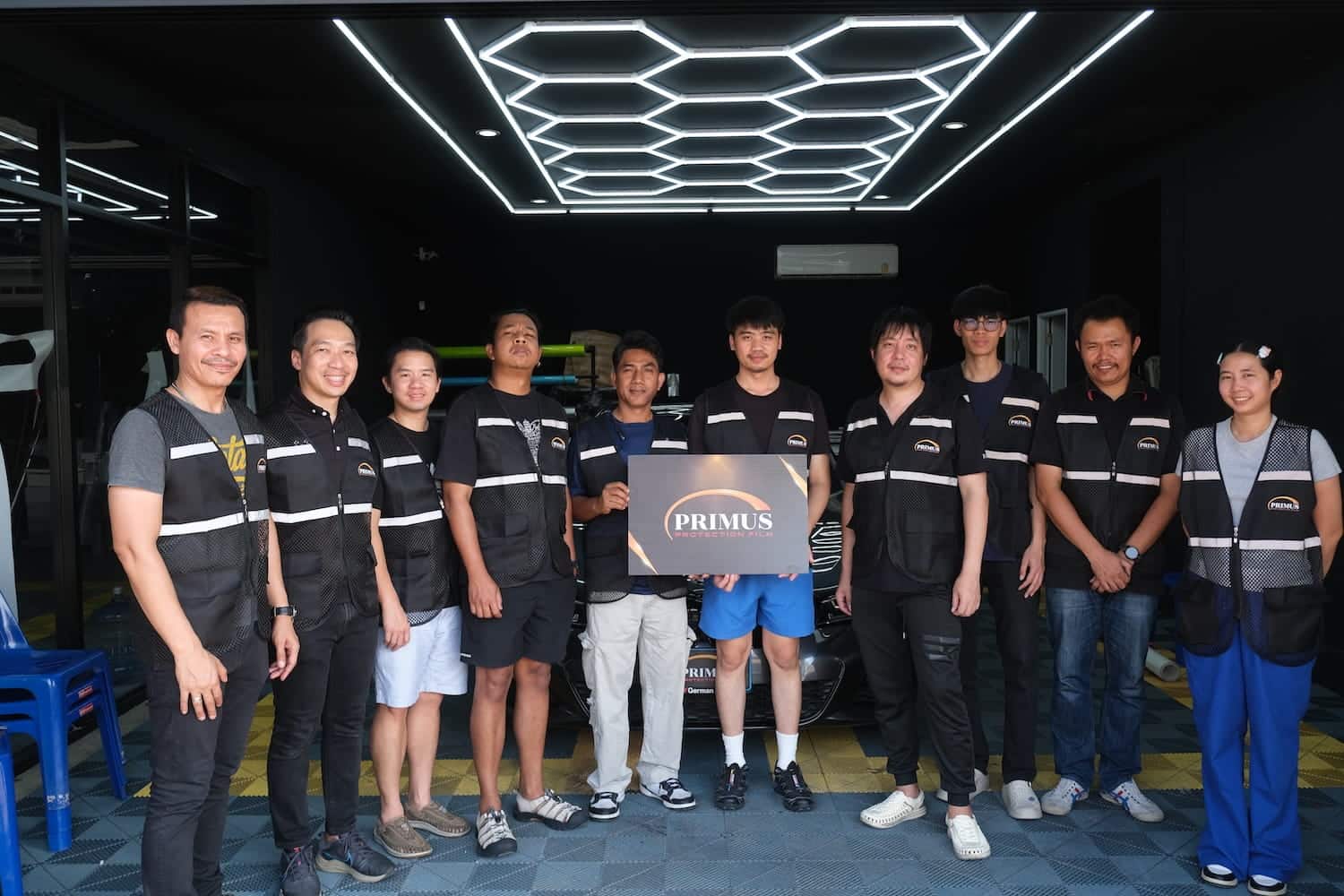 เรียนติดฟิล์มกันรอยรถยนต์ PPF Primus Academy คอร์สสอนติดฟิล์ม Car Wrap กรุงเทพ
