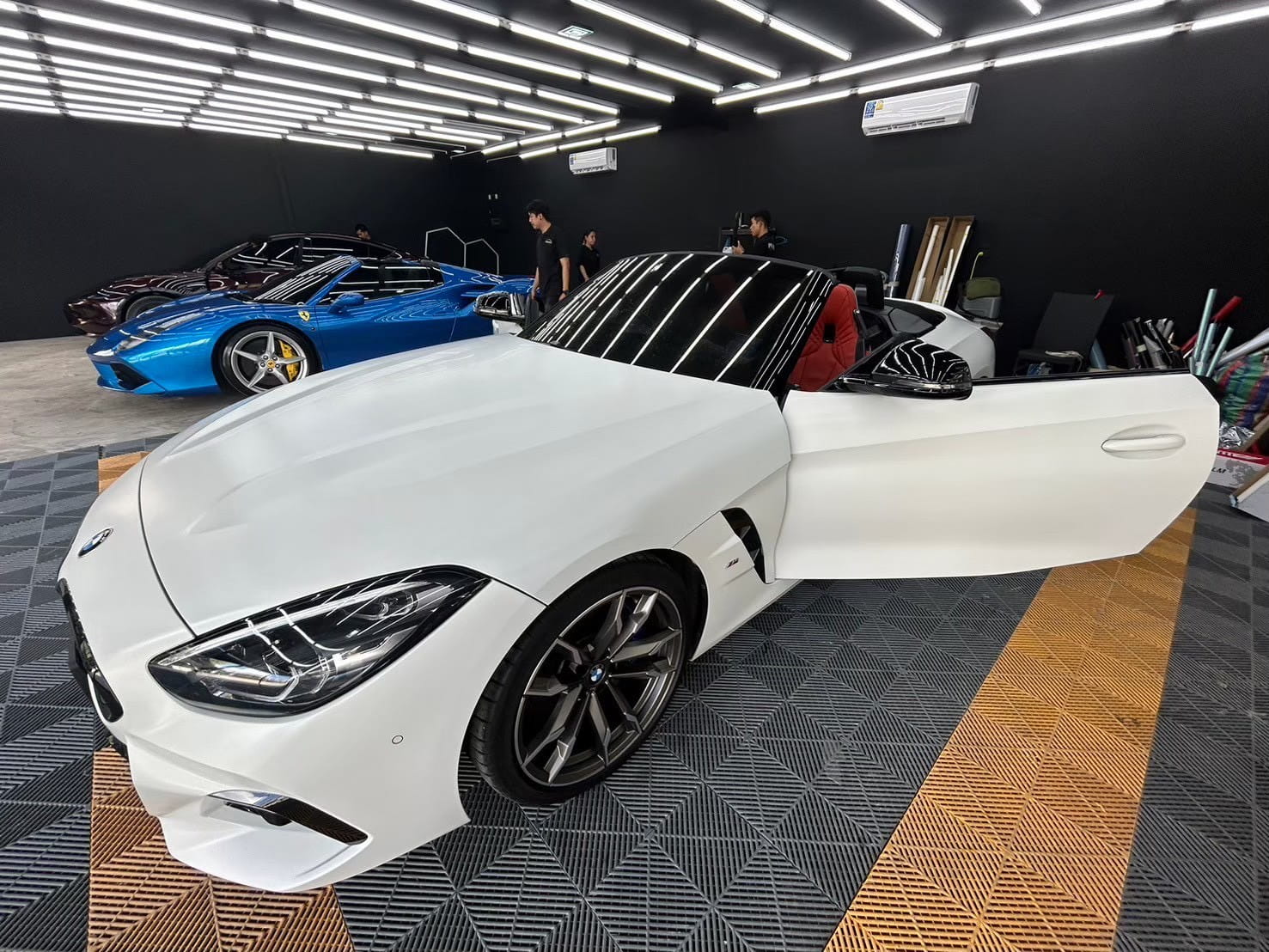 Wrap ฟิล์มกันรอยรถ BMW Z4