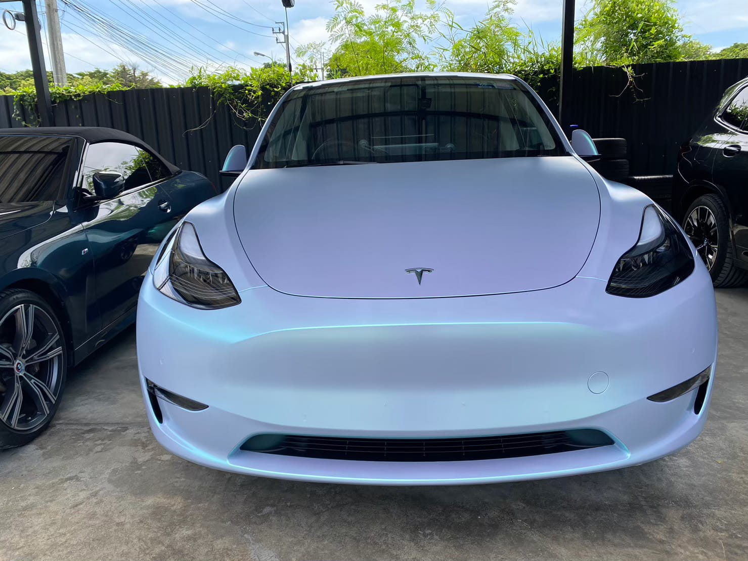 ฟิล์มกันรอย Tesla — Wrap สี — Tesla Color Change