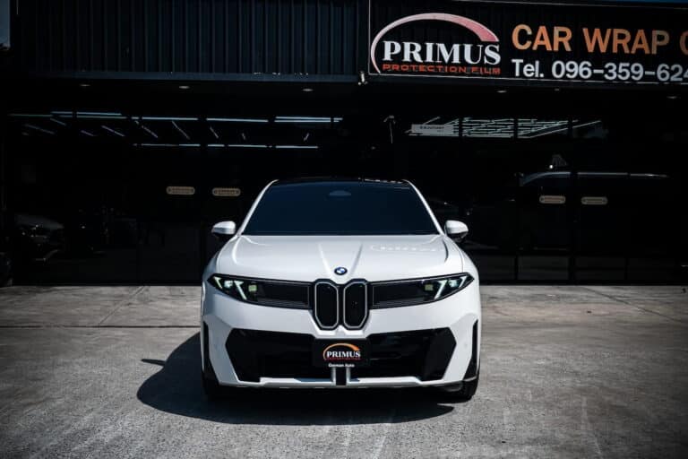 ฟิล์มกันรอย BMW iX3 50 Neue Klasse รุ่นใหม่ล่าสุด สีขาว - Primus PPF