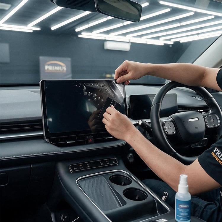 ฟิล์มใสกันรอยภายใน Haval ปกป้องคอนโซล โดย Primus