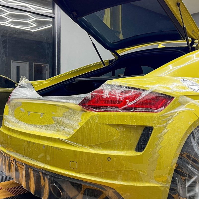 Audi TT 2022 ติดตั้งฟิล์มกันรอยรถยนต์ แบบ TPU รอบคัน